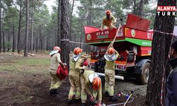 Ormancılar Antalya'da kıyasıya yarıştı
