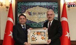 Rektör Türkdoğan Bursa’da temaslarda bulundu