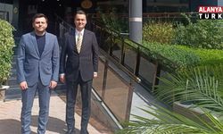 Alanya Kaymakamı Şakir Öner Öztürk’ten Selçuk Güven Ülker’e ziyaret