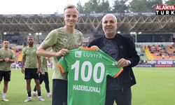 Hadergjonaj'a 100. maç gururu