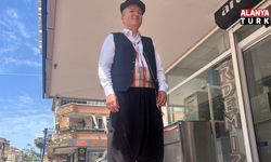 30 metrekarelik atölyede 36 yıldır Alanya şalvarını dünyaya tanıtıyor