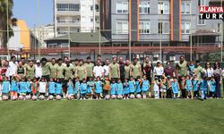 Alanyaspor’un idmanını ziyaret ettiler