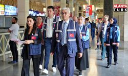 Antalya otogarında bayram öncesi bilet ve fiyat etiketi denetimi