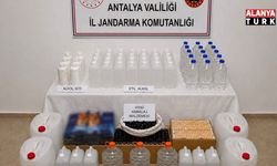 Antalya'da 160 litre etil alkol ele geçirildi