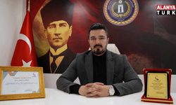 Kaymakam Korkutata’dan Başkan Hakan Çoban’a teşekkür plaketi