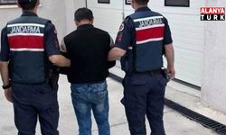 Alanya’da firari hükümlü jandarmadan kaçamadı