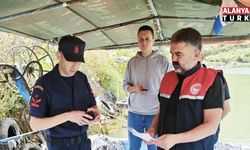 Gazipaşa’da balıkçı teknelerine sıkı denetim