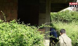Yıllardır yapımı tamamlanmayan inşaatta erkek cesedi bulundu