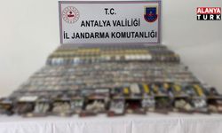 Manavgat’ta Kaçak Sigara Operasyonu: 630 Bin TL’lik Ürün Ele Geçirildi