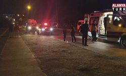 Motosikletiyle karanlıkta kaldırıma çarptı: 1 yaralı