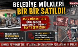 BELEDİYE MÜLKLERİ BİR BİR SATILDI