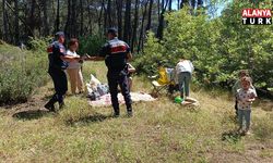 Antalya'da ormanlara girişler yasaklandı, jandarma vatandaşları tek tek uyardı