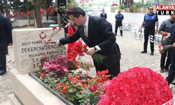 Alanya’da şehitler unutulmadı