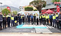 Alanya'da trafik güvenliğinin önemine dikkat çektiler