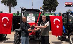 Mut’ta orman köylüsüne traktör desteği