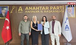 ANAHTAR PARTİ ALANYA KADIN KOLLARI BAŞKANLIĞINA HACER ÇALIŞ ATANDI