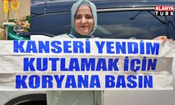 Antalya trafiğinde kornalar, kanseri yenen kadın için çaldı