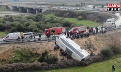 Antalya'da 10 kişinin hayatını kaybettiği otobüs kazasında bilirkişi sürücüyü kusurlu buldu