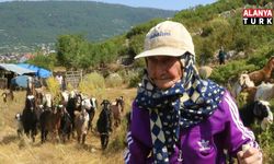 Antalya'nın süper çobanı Emine Nine: 94 yaşında, 90 yıldır keçileriyle dağlarda