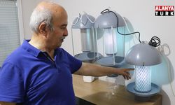 Domates güvesi, mantar sineği ve elma iç kurduna ışık tuzağı