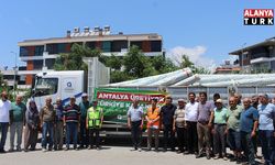 Büyükşehir’den Gazipaşalı üreticilere naylon desteği