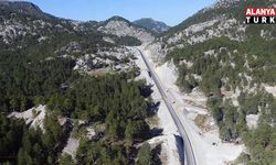 Alanya-Hadim yolu trafiğe kapatıldı
