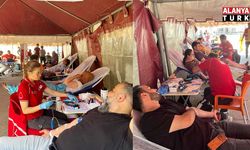 Alanya’da 8 saatte 144 ünite kan bağışladılar