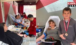 Alanya'da örnek dayanışma: 42 okuldan 3 bin 451 ünite kan bağışı
