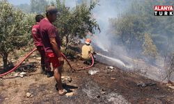 Kumluca'da makilik alanda çıkan yangın, evlere ve ormanlık alana sıçramadan söndürüldü