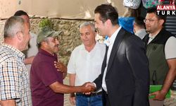 Kaymakam Öztürk vatandaşları yerinde dinledi