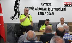 Antalya’da 154 halk otobüsü şoförüne trafik güvenliği eğitimi