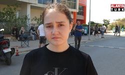 Alanya'da  İkamet izin belgesinde uzun dönem yazmayan Rus genç kızın gözyaşları