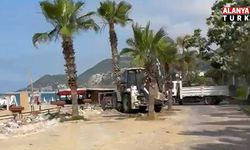 KADIOĞLU’NDAN SAHİLDEKİ ÇALIŞMALARA SERT ÇIKIŞ