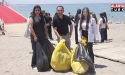 Serik'te sahil temizliği gerçekleştirildi