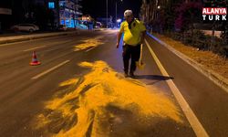 Trafik polisinden örnek davranış