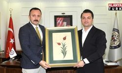 Başsavcı Öztürk’ten Kaymakam Öztürk’e veda ziyareti