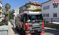 Alanya'da apartman dairesinde çıkan yangın korkuttu