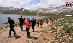 Kervan yolu yürüyüşü düzenlendi