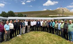 TÜRKDOĞAN VE YÖNETİMİ, SÖBÜÇİMEN'DE ÇAVUŞOĞLU İÇİN DUA PROGRAMINA KATILDI