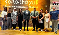 ALKÜ’lü kursiyerler Çatalhöyük’ü yeniden yorumladı