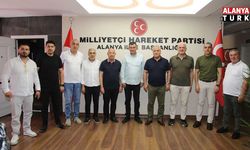 Eray Erdem ve yönetiminden Mustafa Türkdoğan’a hayırlı olsun ziyareti