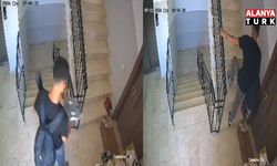 Ayakkabı dükkanından seçer gibi seçti: Apartmandaki seçici hırsız kameraya yansıdı