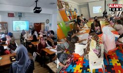 ALANYA'DA KUR'AN KURSU ÖĞRENCİLERİNE ARKADAŞLIK VE AKRAN NEZAKETİ SEMİNERİ