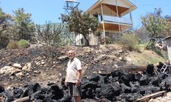 Emekli itfaiyeci, yılların tecrübesiyle evini alevlere teslim etmedi