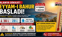 Alanya'da Eyyam-ı Bahur Alarmı! En Sıcak Günler Başladı, 7 Ağustos'a Kadar Sürecek