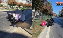 Alanya’da iki motosiklet çarpıştı: 4 yaralı