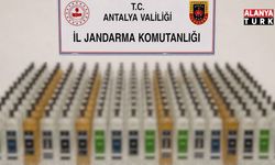 Alanya'da kaçak alkol operasyonu: Yüzlerce litre ele geçirildi