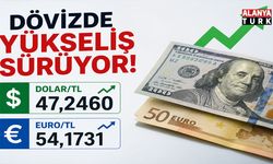 Dövizde ibre yukarı! Dolar 47 TL'yi aştı