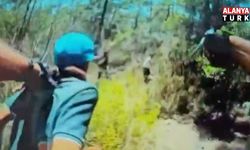 Çalıntı motosikleti su kanalına atıp kaçan şahıslar polisten kaçamadı