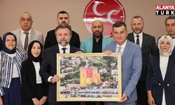 MHP ALANYA'DAN GÜNEŞ'E ZİYARET